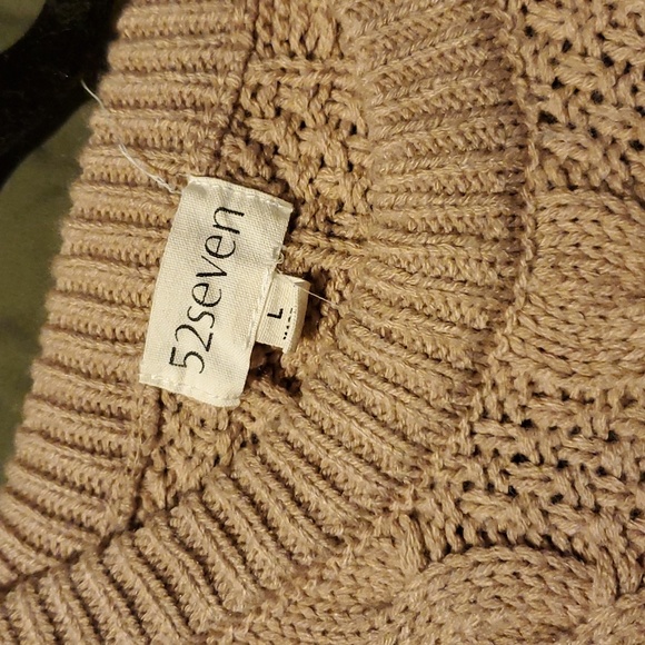 52Seven oversized cable knit sweater - Picture 2 of 2